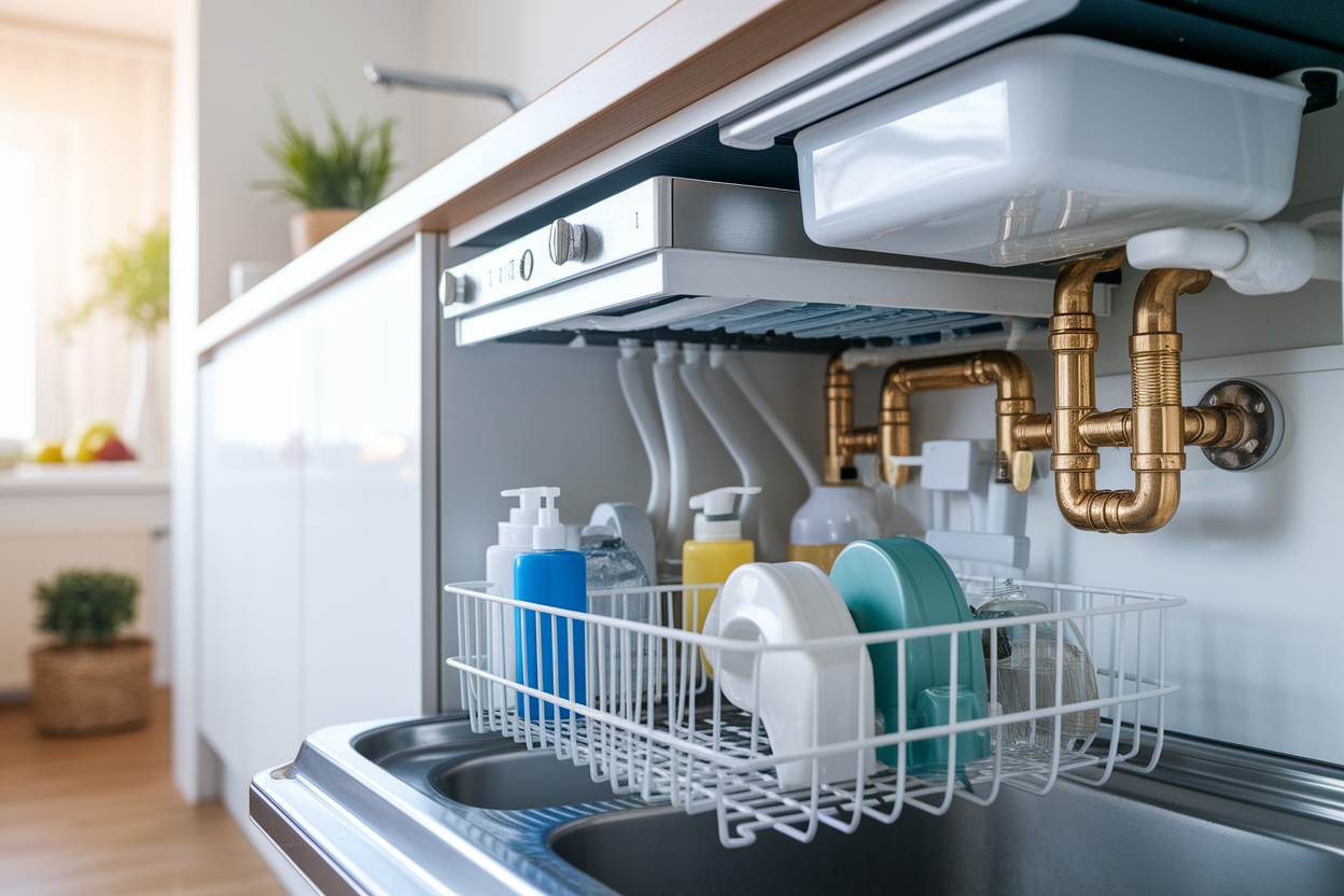 Évacuation Évier et Lave-Vaisselle Couplé : Schéma et Installation Pratique