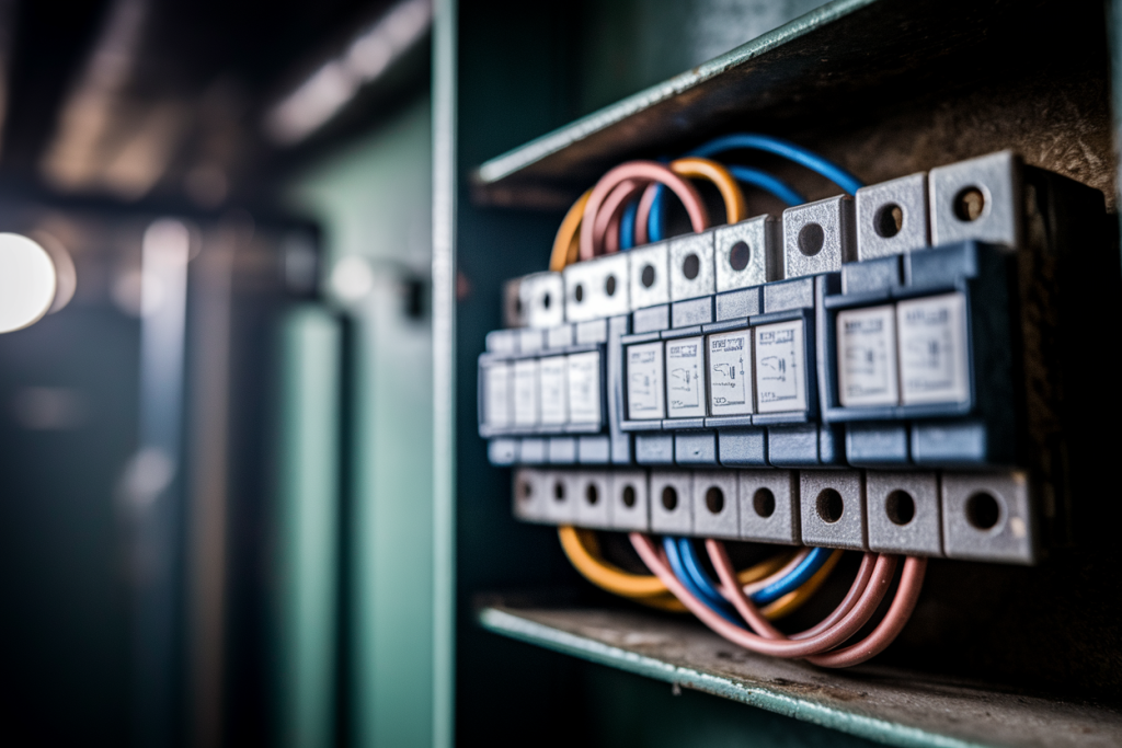 gros-plan-boite-fusibles-cablage-industriel