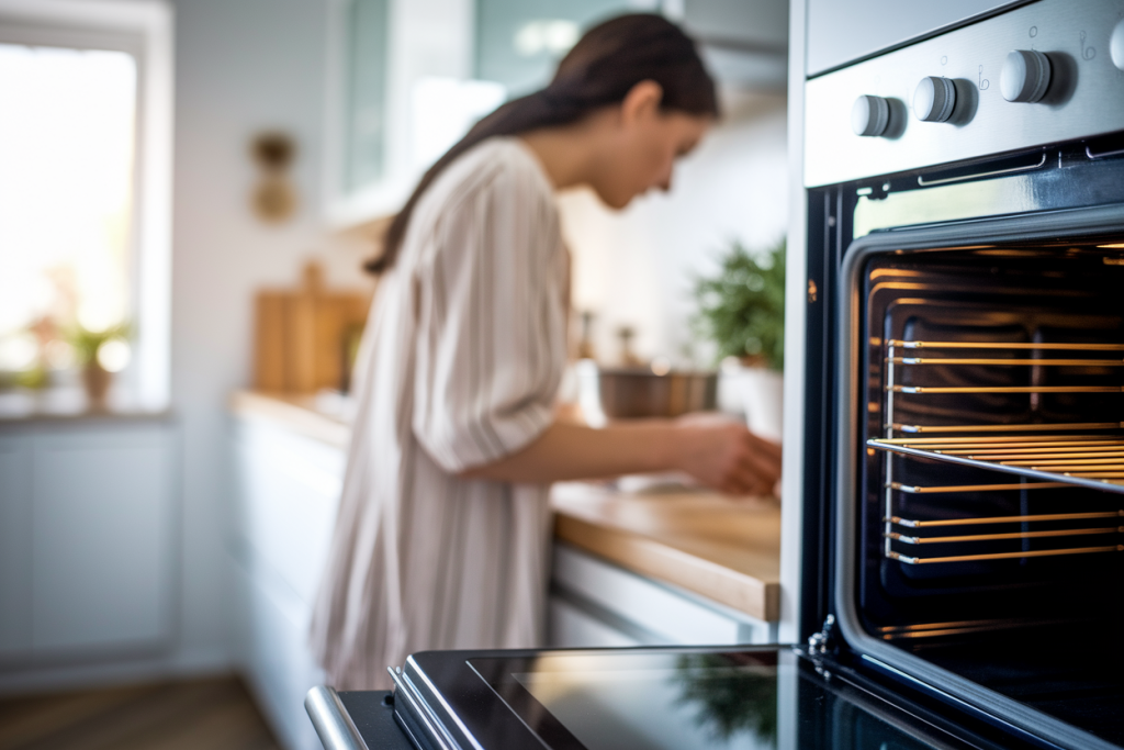 personne-dos-panneau-four-electrique