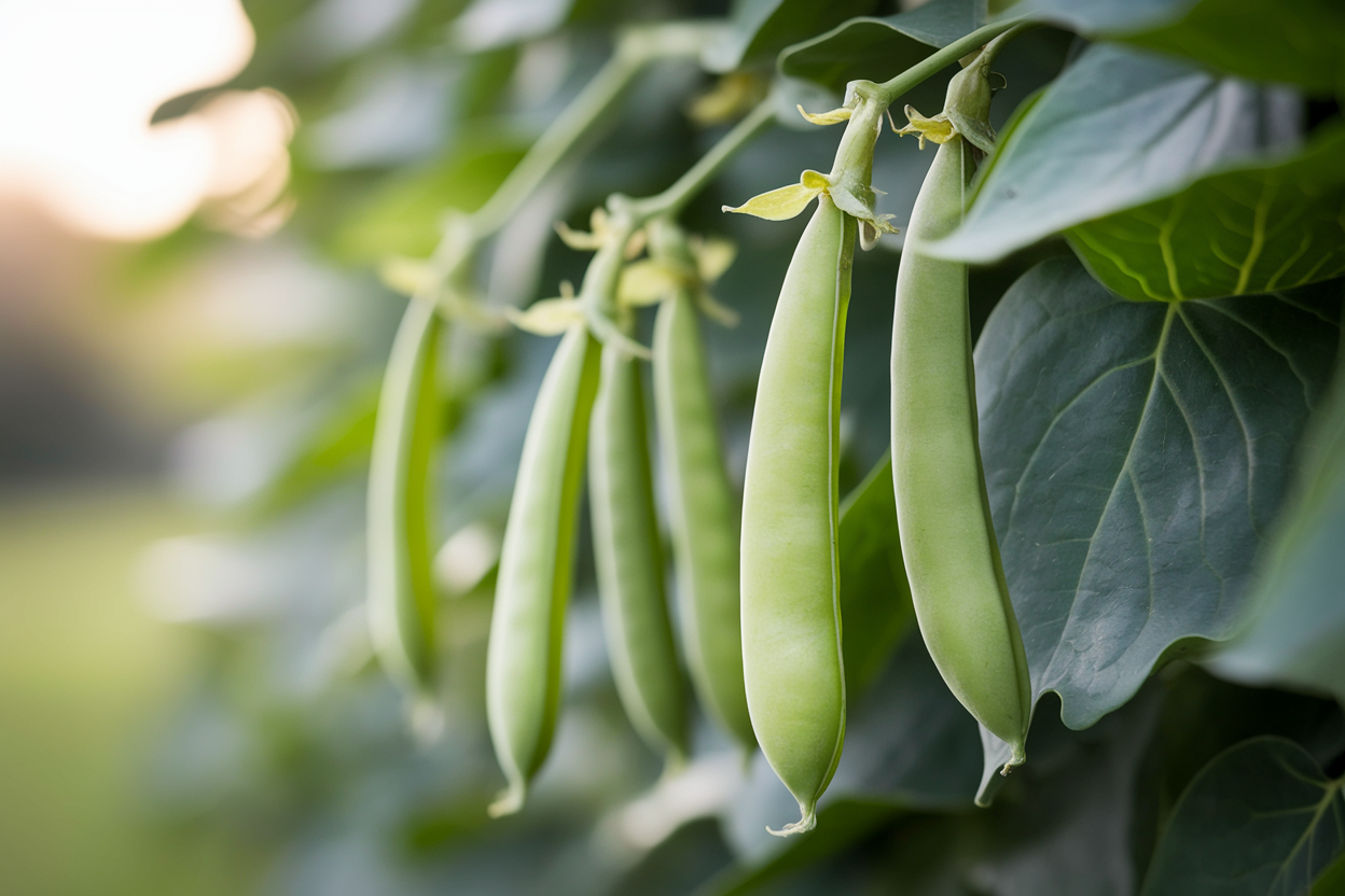 gousses-pois-vertes-lumiere-matin