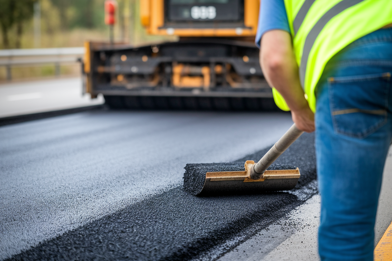 ouvrier-gilet-reflechissant-asphalte-route