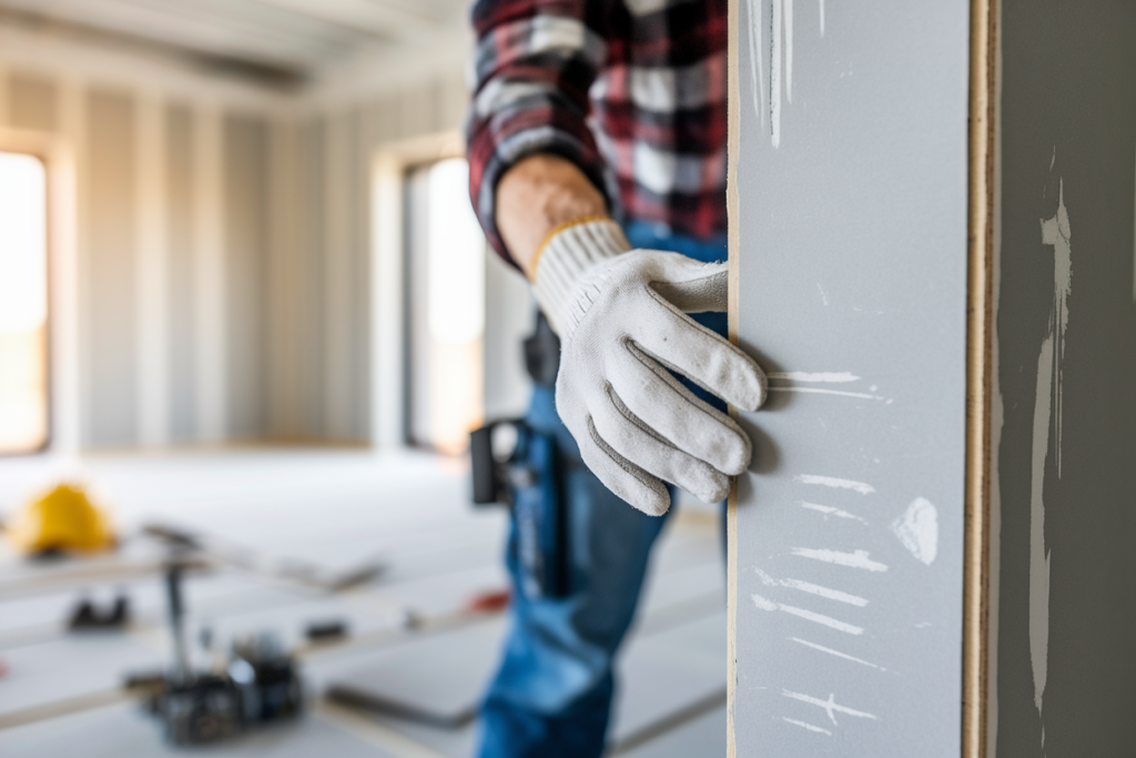 ouvrier-plaque-platre-salle-inachevee