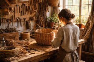 atelier-bois-panier-osier-materiaux-naturels