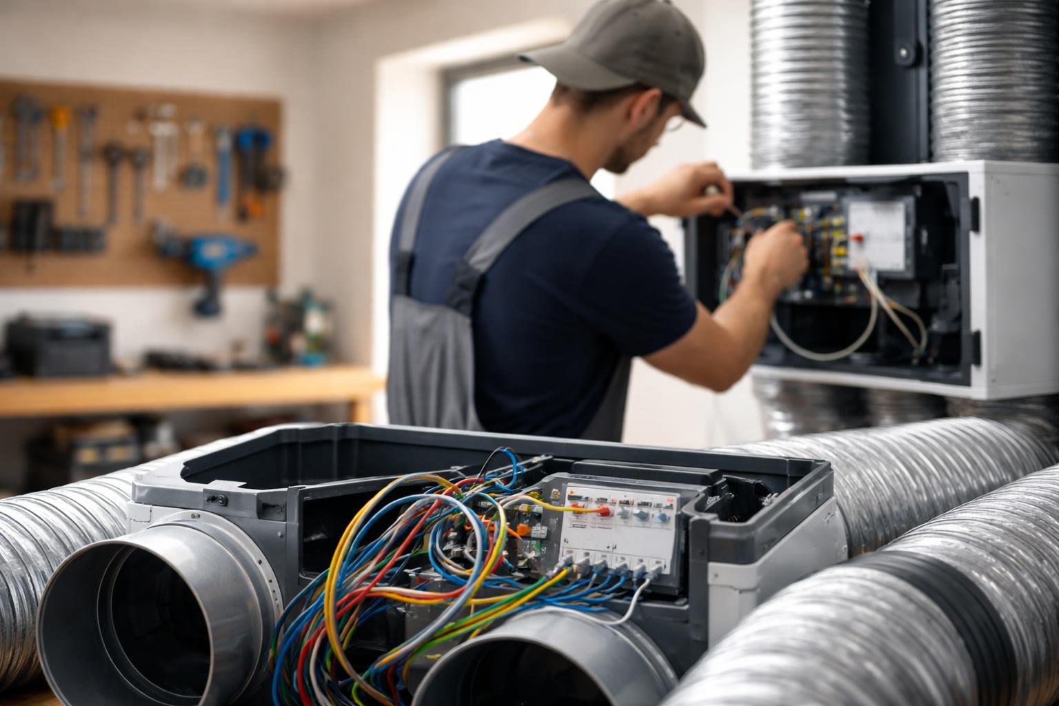 artisan-cablage-systeme-ventilation-outils