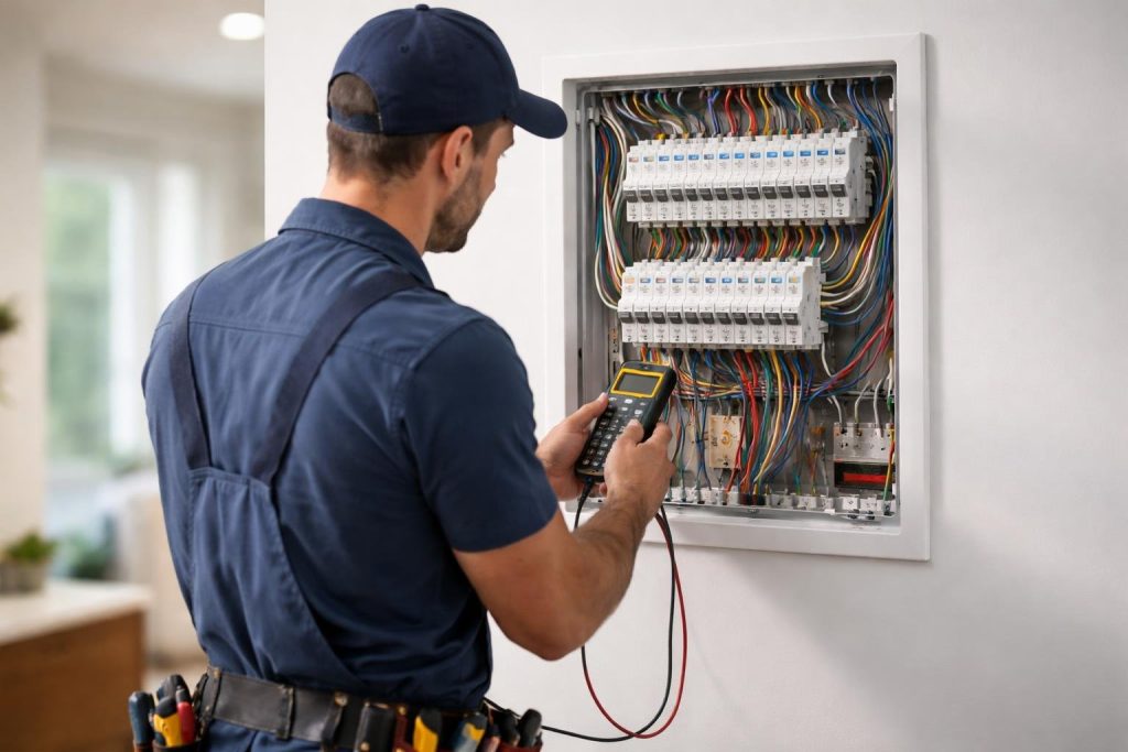 electricien-dos-panneau-electrique-maison