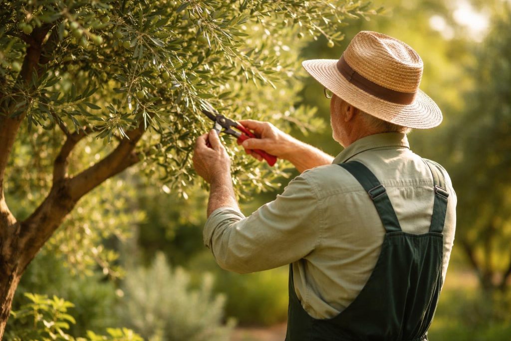 jardinier-chapeau-olivier-soleil-olives